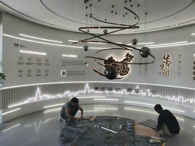 房地產(chǎn)樣板房通道制作